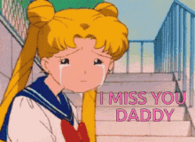 Sailor Moon I Miss You GIF - Sailor Moon I Miss You Daddy GIFs