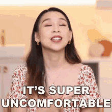 Its Super Uncomfortable Tina Yong GIF - Its Super Uncomfortable Tina Yong Its Awkward GIFs