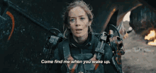 Find Me Wake Up GIF - Find Me Wake Up Emily Blunt GIFs
