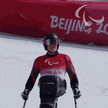 woohoo para alpine skiing jesper pedersen norway paralympics