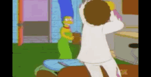 Marge Simpson Disco GIF - Marge Simpson Disco Nope GIFs
