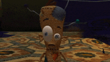 a cartoon character with the words " this can 't be good " on the bottom