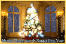 Merry Christmas Merry Christmas And Happy New Year GIF - Merry Christmas Merry Christmas And Happy New Year Christmas Decorations GIFs