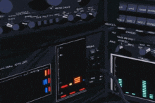 a cartoon drawing of a mixer with the word vintage on the top left