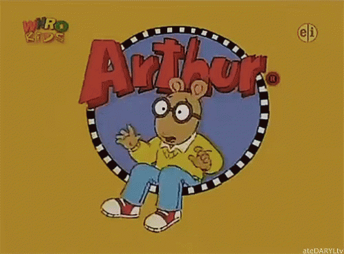 Arthur Logo GIF - Arthur Fall Down Trip - Descubrir y compartir GIFs