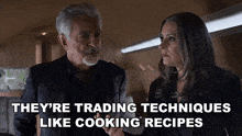 They'Re Trading Techniques Like Cooking Recipes David Rossi GIF