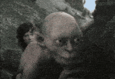 a black and white photo of gollum with the words " would-the-power " below him