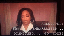 Judge Faith Embarrased GIF - Judge Faith Embarrased Dissmissed GIFs
