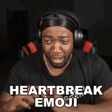 Heartbreak Emoji Jidon Adams GIF - Heartbreak Emoji Jidon Adams Jidionpremium GIFs