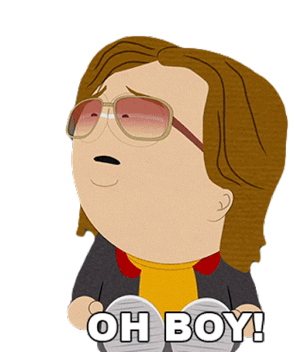 Oh Boy Nathan Sticker - Oh Boy Nathan South Park Stickers