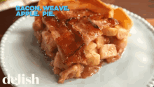 bacon weave apple pie delish