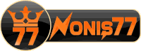 a black and orange logo for nonis 77