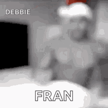 Fran Merry Christmas GIF - Fran Merry Christmas Kisses GIFs