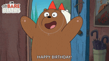 Happy Birthday Grizzly Bear GIF