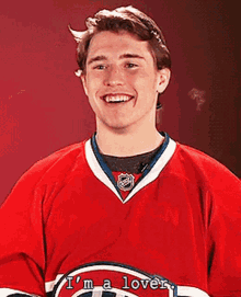 Montreal Canadiens Brendan Gallagher GIF - Montreal Canadiens Brendan Gallagher Im A Lover GIFs