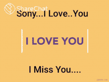 Sony I Love You I Heart You GIF - Sony I Love You I Heart You I Miss You GIFs