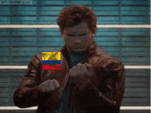 chris pratt starlord middle finger colombia respeto colombia