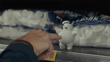 Bite Finger Mini Pufts GIF - Bite Finger Mini Pufts Ghostbusters Afterlife GIFs