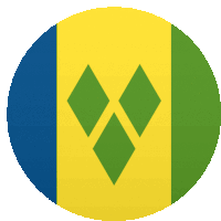 St Vincent And Grenadines Flags Sticker - St Vincent And Grenadines Flags Joypixels Stickers