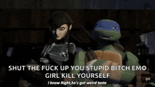 Tmnt I Know Right GIF - Tmnt I Know Right Hes Got Weird Taste GIFs