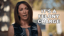 Its A Felony Charge Darcy Spears GIF - Its A Felony Charge Darcy Spears Tiger King2 GIFs