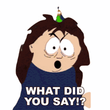 what did you say veronica crabtree south park cartmans mom is a dirty slut s1e13