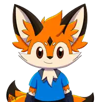 a cartoon of a fox covering his face with his hand and the word yes behind him