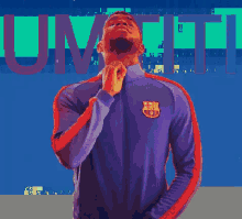 Samuel Umtiti GIF - Samuel Umtiti Barcelona GIFs