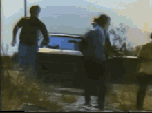 Men Running 70s Film GIF