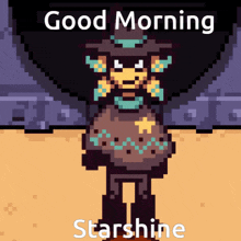 Good Morning Starshine Starlo GIF - Good Morning Starshine Starlo Undertale Yellow GIFs