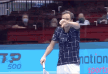 Daniil Medvedev Sign Language GIF - Daniil Medvedev Sign Language Tennis GIFs