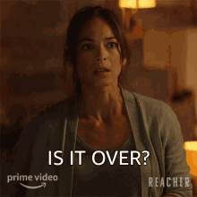 is it over charlie kristin kreuk reacher is it finished