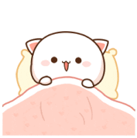 Goodnight Cute Sticker - Goodnight Cute Peek A Boo Stickers