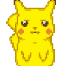 pikachu pokemon sniff sneeze achoo