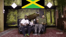 Desus And Mero Jamaica GIF - Desus And Mero Jamaica Fireworks GIFs