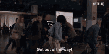 Get Out Of The Way Back Up GIF - Get Out Of The Way Back Up Move GIFs