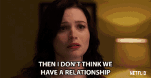 Then I Dont Think We Have A Relationship Rachel GIF - Then I Dont Think We Have A Relationship Rachel Meganne Young GIFs