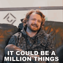 It Could Be A Million Things Niko GIF - It Could Be A Million Things Niko Corridor Crew GIFs