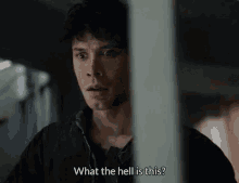 Bellamy Blake What Thehell Is This GIF - Bellamy Blake What Thehell Is This The100 GIFs