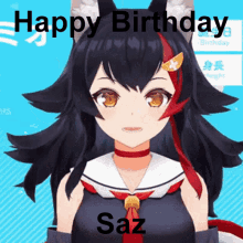 Happy Birthday Saz GIF - Happy Birthday Saz Sazpax GIFs