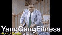 Yang Gang Fitness Chris Farley GIF