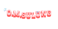 a logo for o.m. sulung is displayed in red on a white background