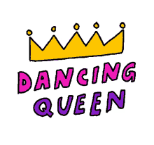 dancing queen crown queen dancing flickering