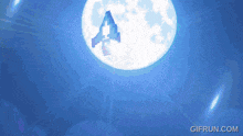 a gif from gifrun.com shows a full moon in the sky