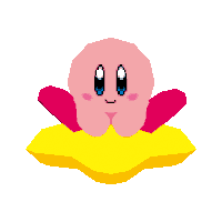 Kirby Cel-shaded Sticker
