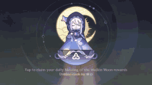 Blessing Of The Welkin Moon Genshin Impact GIF - Blessing Of The Welkin Moon Welkin Moon Welkin GIFs