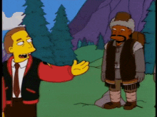 The Simpsons Sherpas GIF