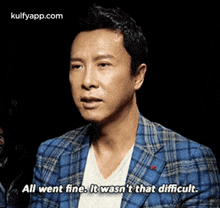 All Went Fine. It Wasn'T That Dificult..Gif GIF - All Went Fine. It Wasn'T That Dificult. Donnie Yen Hindi GIFs