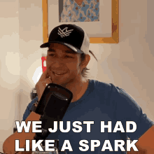 We Just Had Like A Spark Wil Dasovich GIF - We Just Had Like A Spark Wil Dasovich We Connected GIFs