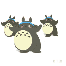 My Neighbor Totoro Exercise GIF - My Neighbor Totoro Exercise Workout GIFs
